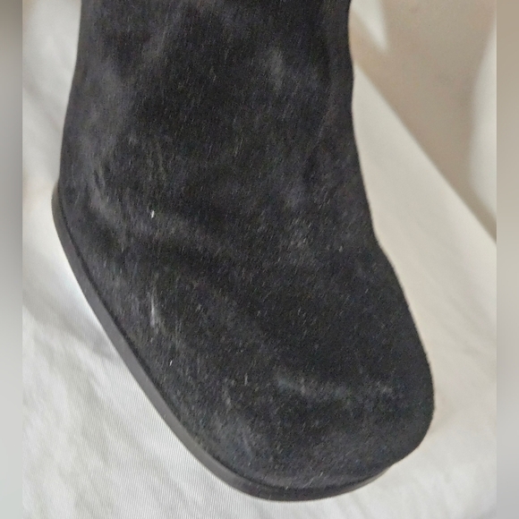 Stuart Weitzman calf boots black suede - Picture 10 of 15